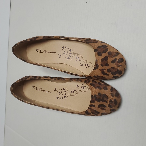 Chinese Laundry Ada animal print round toe pump heels 7.5 M - Picture 6 of 9